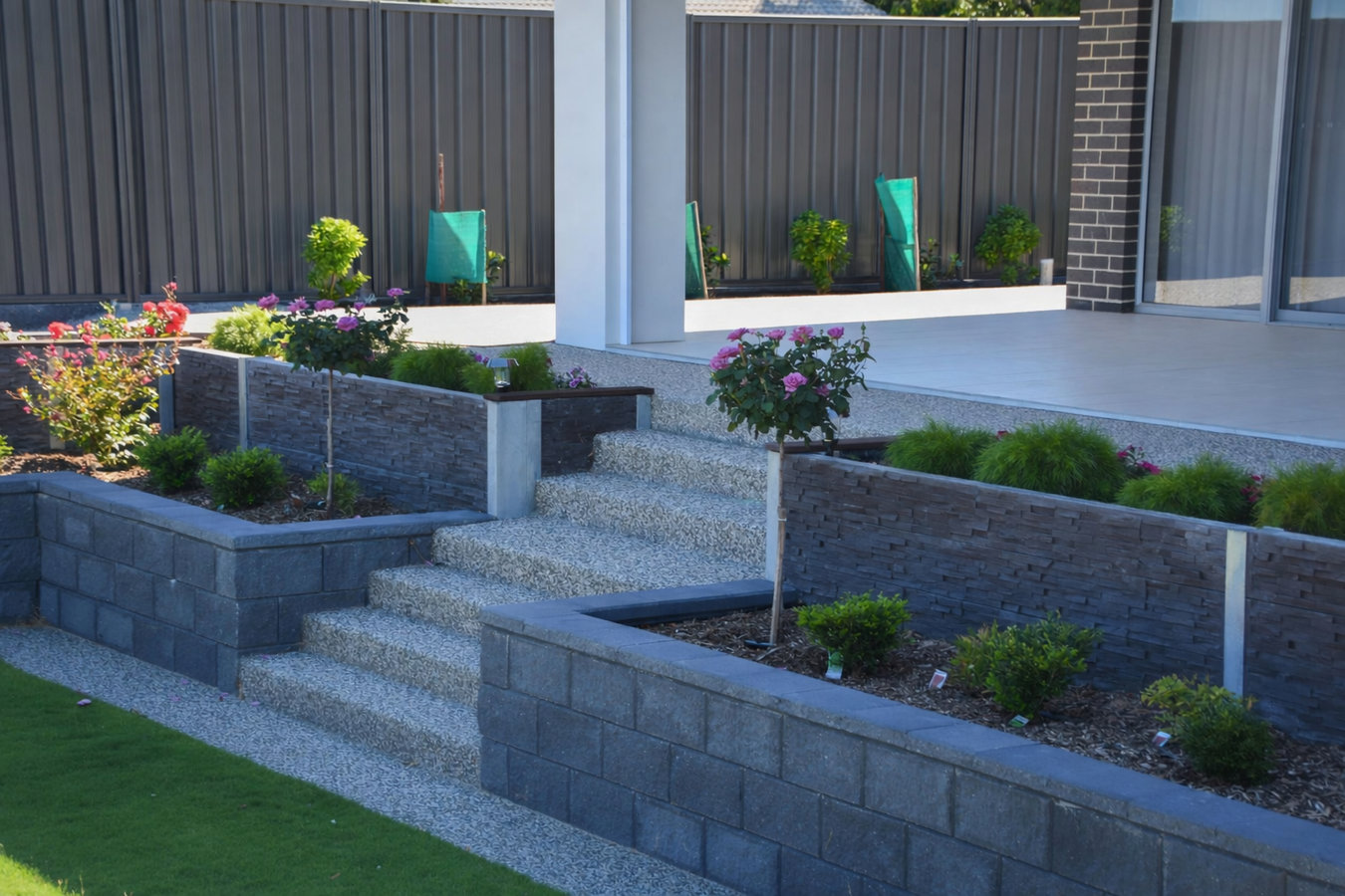Concrete retaining walls in San Clemente, CA